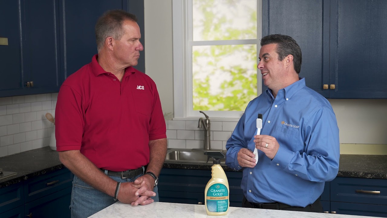 How to Clean Grout With Ace Home Expert Lou Manfredini