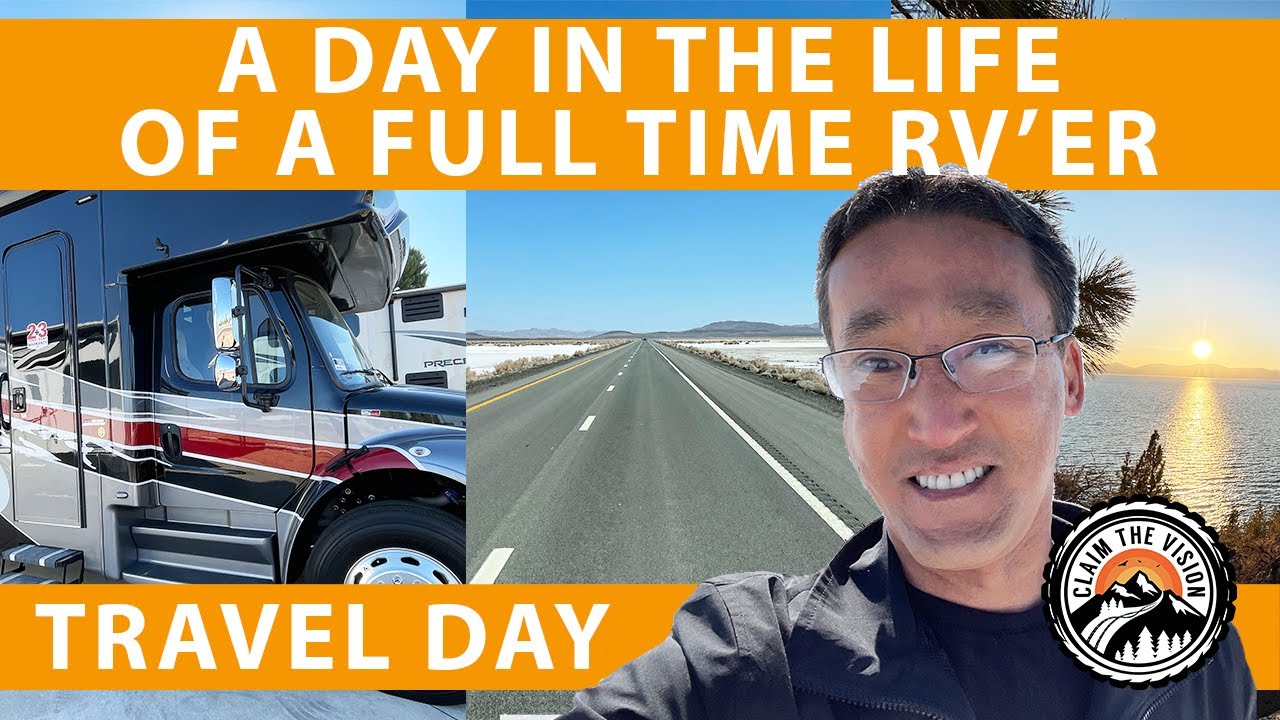 Day in the life of a full time RVer - TPMS problems, traffic and towing