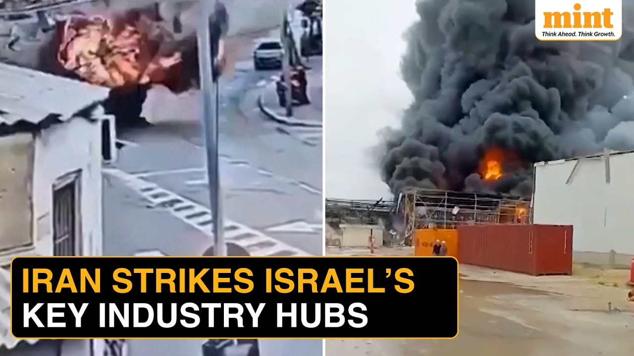 Iran Strikes Israel&rsquo;s Key Industrial Sites; Expands Attacks To Gulf As Retaliation Threats Escalate