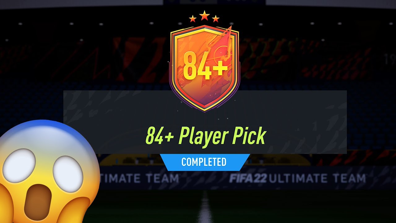 OPENING MY 84+ PLAYER PICK! FIFA 22 84+ PLAYER PICK UPGRADE SBC COMPLETE!