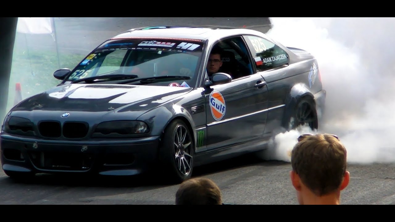 BMW E46 6.3 AMG 525KM 650Nm Adam Zajączek DRIFT OPEN Motopark Koszalin 2018