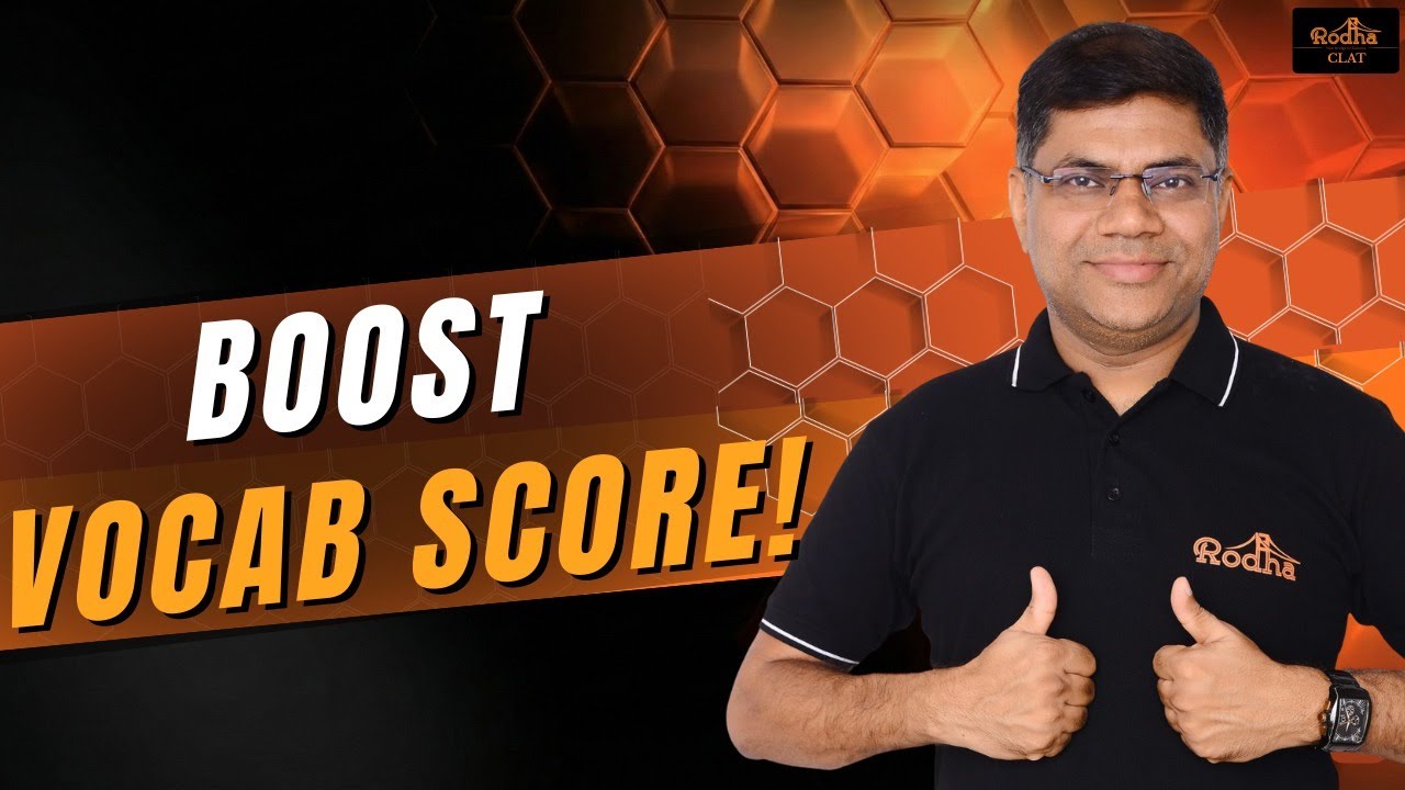 Master Vocabulary-Based Questions with Proven Techniques | CLAT 2026