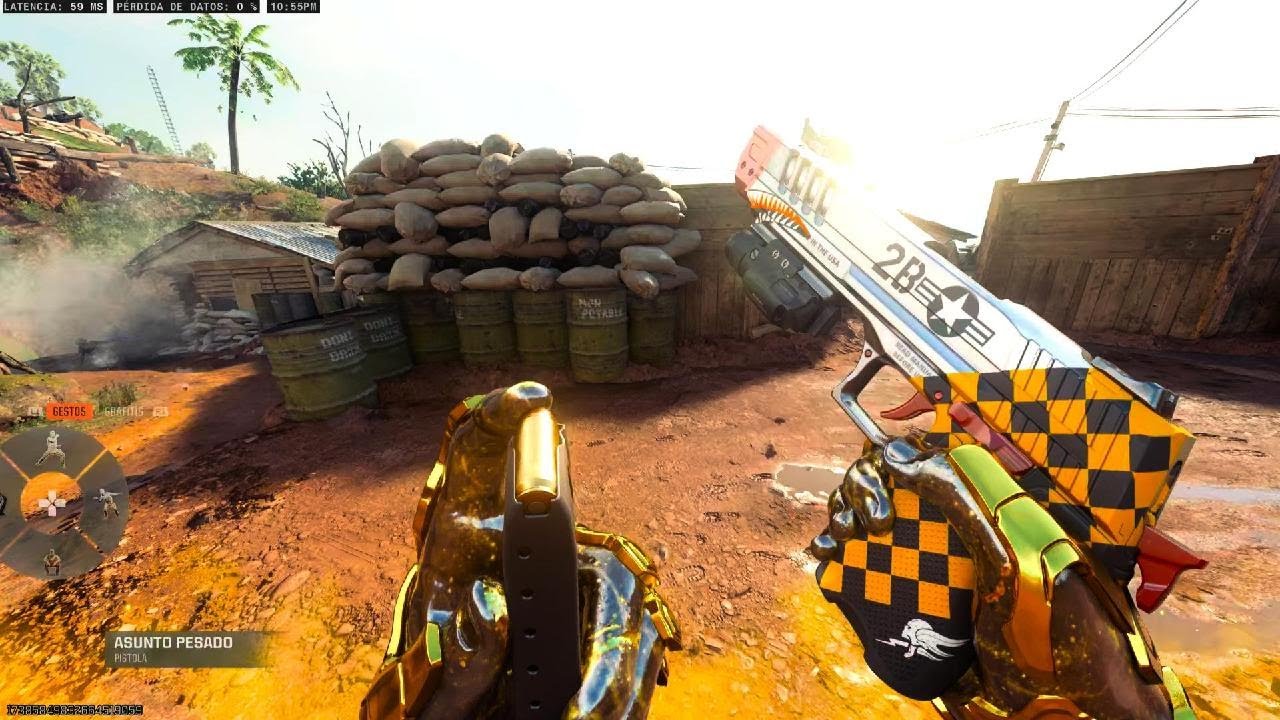 Skin en el cañón de Mano - Black Ops 6 Gameplay