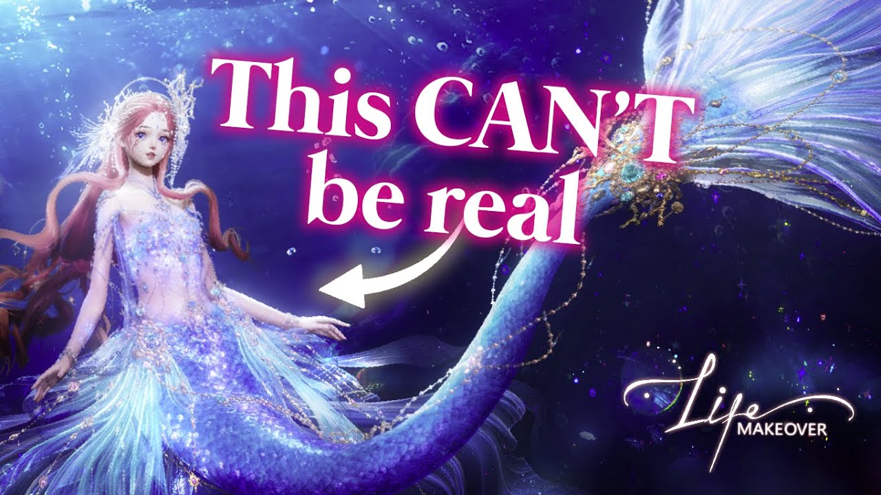Are We Getting A MERMAID Tail In Life Makeover?! 🌊🤍