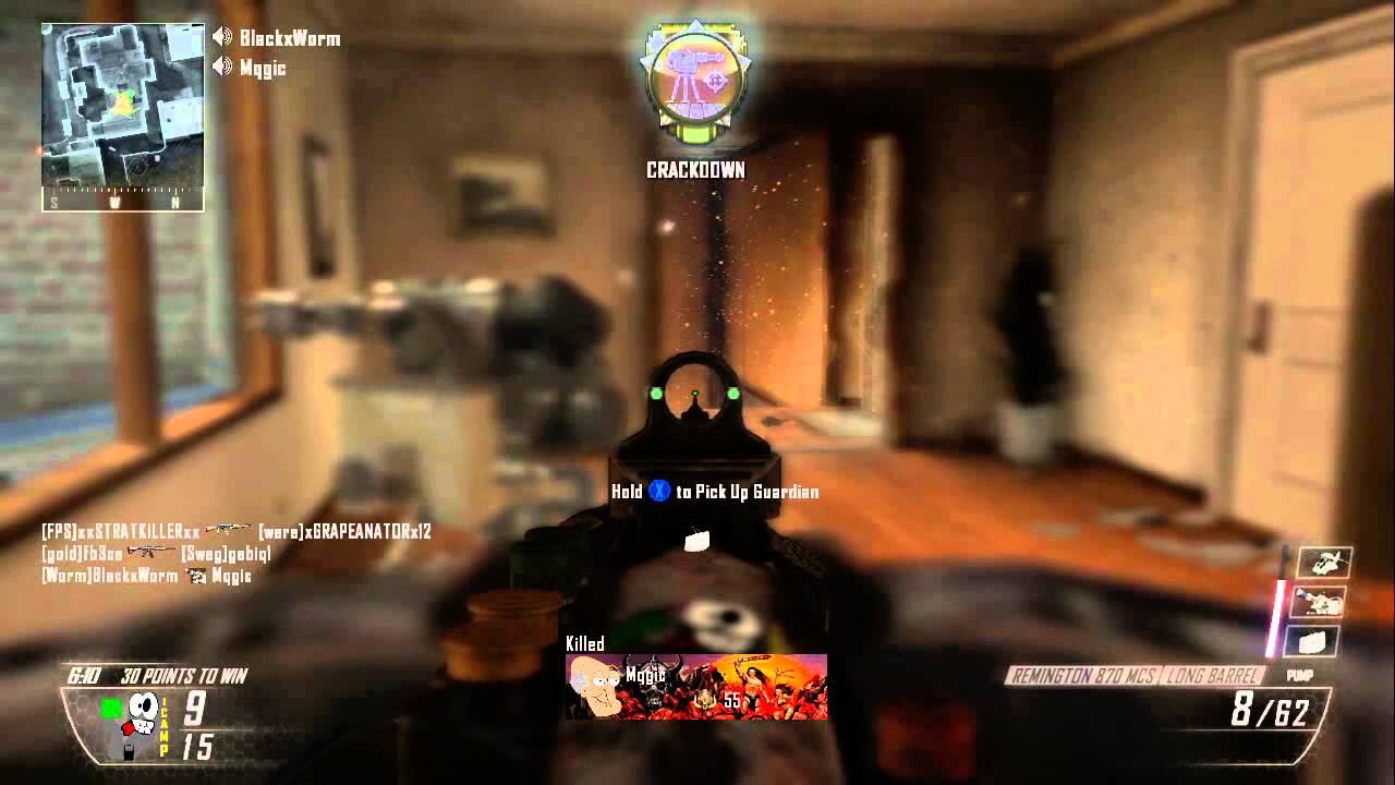 Cod Black Ops 2 how to go 30-0 trolling on standoff camping