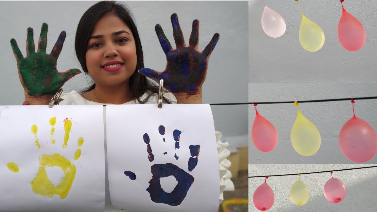 3 Outdoor Holi Party🎨Minute to Win it ⌚Games 2019|Prachi Game Ideas