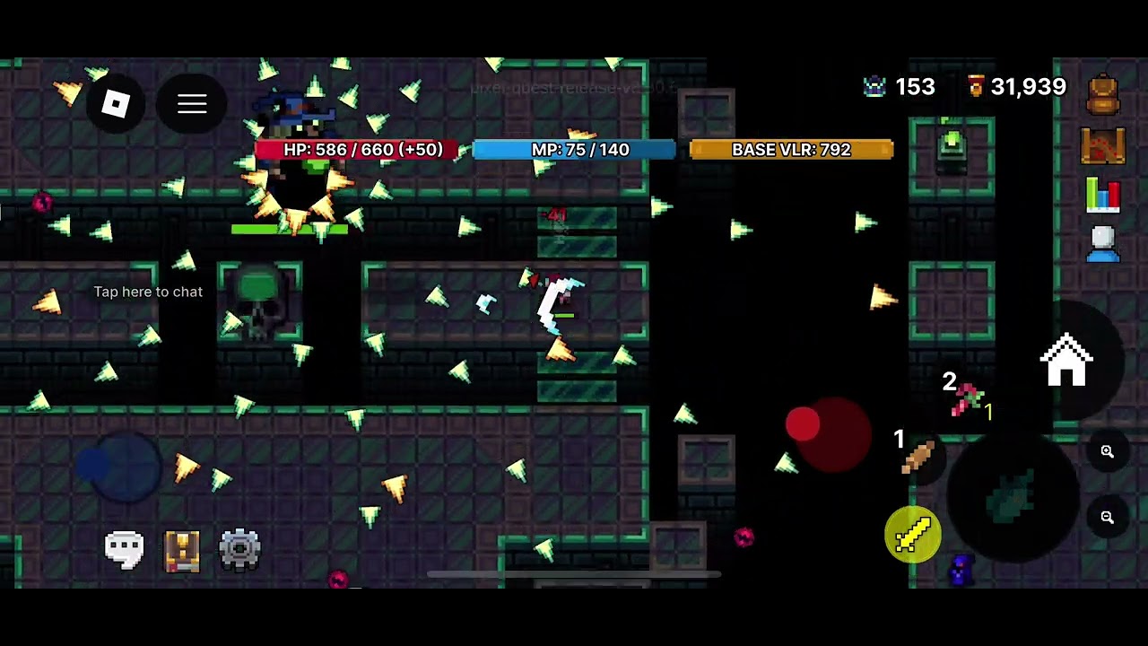 Pixel Quest - Cheesing Crypt Boss