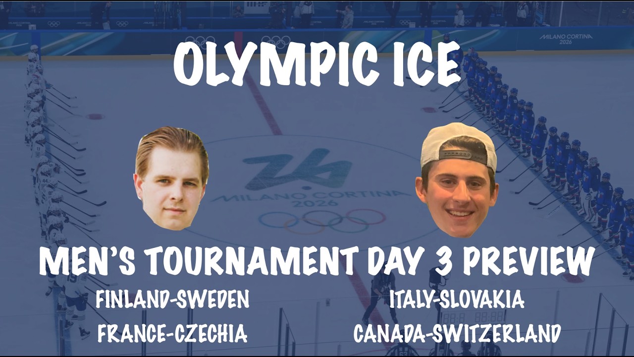 Olympic Ice: 2026 Winter Olympics Men's Hockey Day 2 Recap, Day 3 Preview and more!