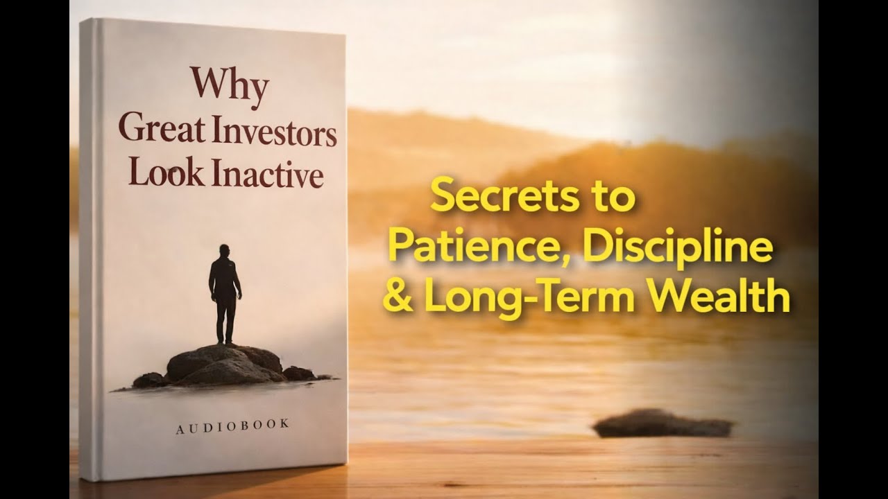 “Why Great Investors Look Inactive | Secrets to Patience, Discipline & Long-Term Wealth”