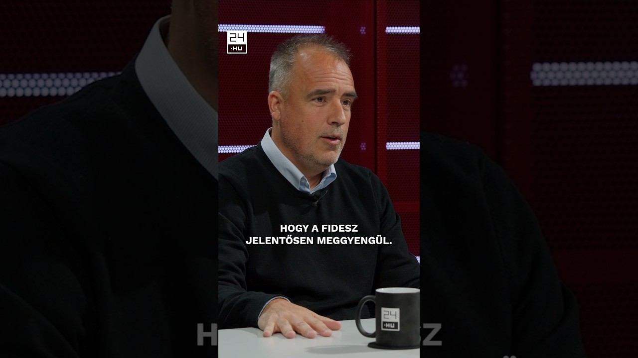 A Fidesz nem csak vesztett, hanem gyeng&uuml;lni is fog? #24ponthu #v&aacute;laszt&aacute;s2026 #fidesz #tisza