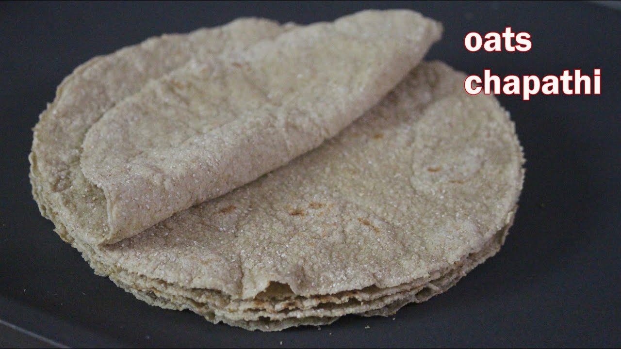 Oats chapati recipe | Oats roti | Oats pulka | Gluten free oats chapati recipe | 100% Oats recipe