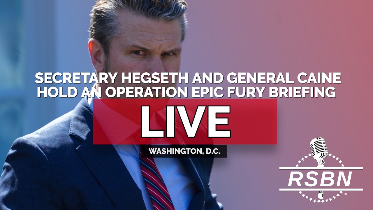 LIVE: Hegseth & Joint Chiefs Hold Pentagon Briefing on Operation Epic Fury in Iran - 3/2/26