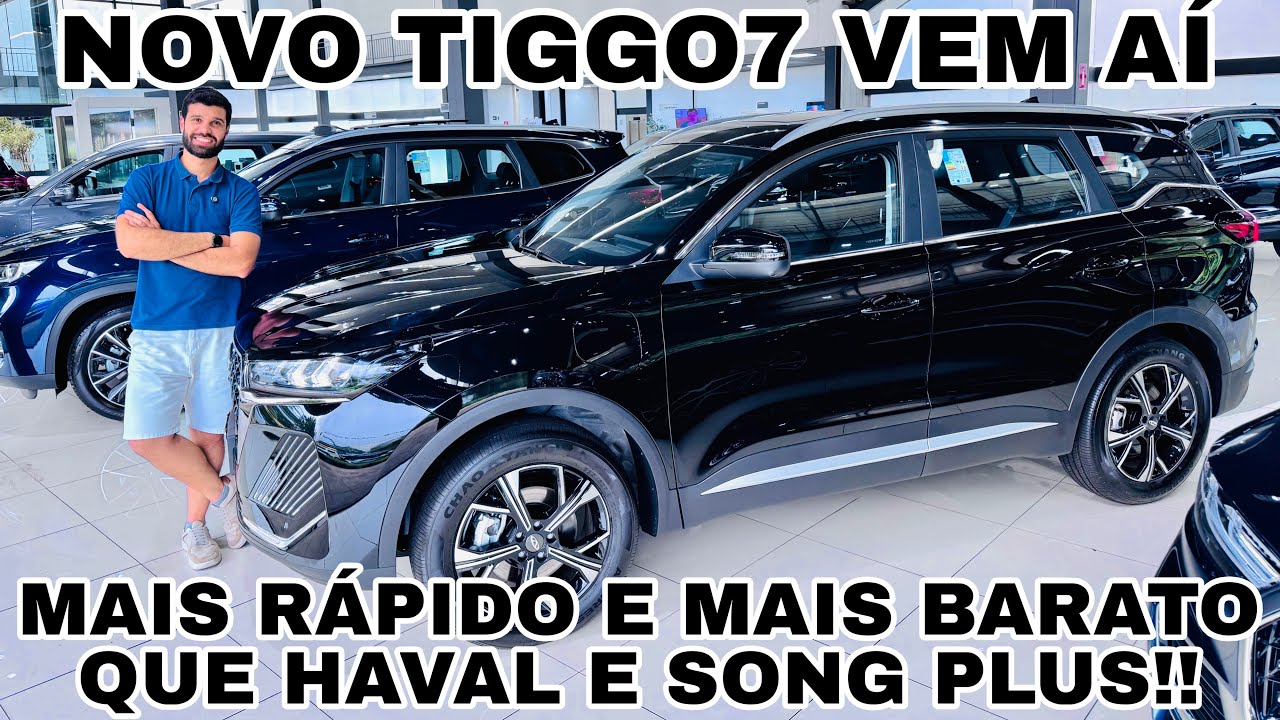 NOVO CAOACHERY TIGGO 7 PHEV 2026 POR 219MIL | MELHOR QUE BYD E GWM??