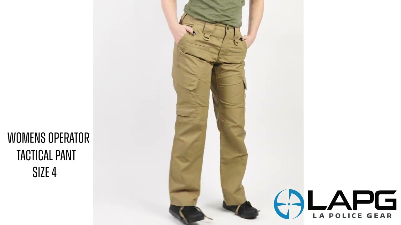 Compare the fit on LAPG Women's Tactical Pants