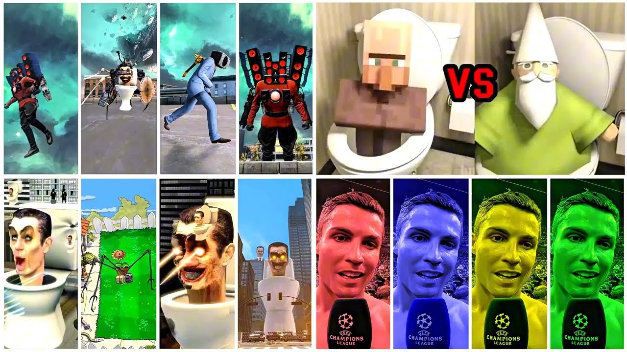 SKIBIDI TOILET MEGA BATTLE🎶