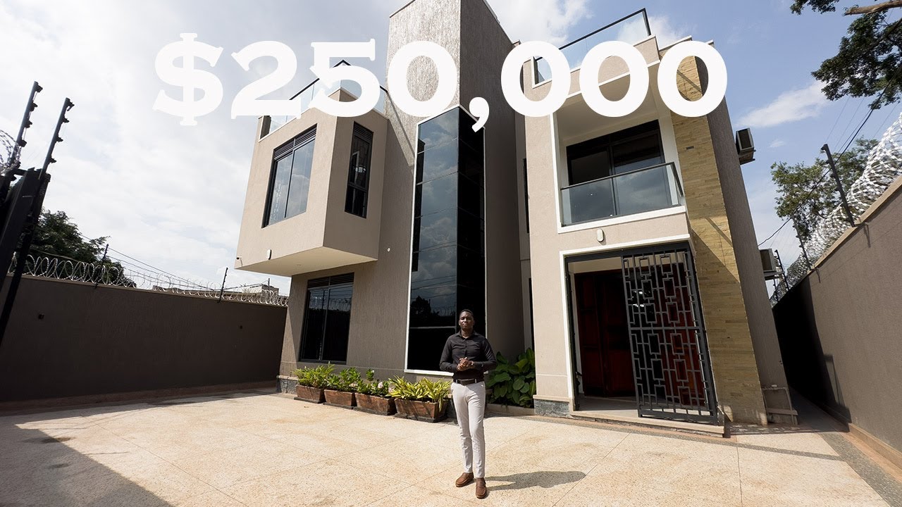Inside this Modern House with 4 Bedrooms in Kampala, Uganda.