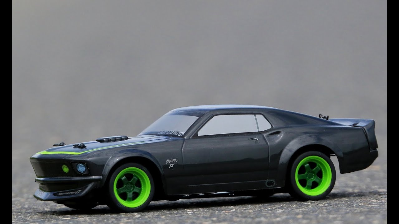 The HPI Micro RS4 1969 Ford Mustang X of my son (1/18) 😀