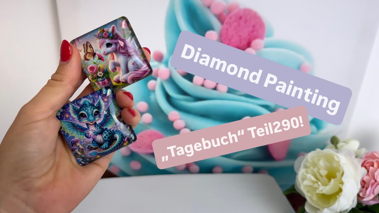 Diamond Painting „Tagebuch“ Teil290! 🙃💚 Ich habe heute einen krasser Spoiler für euch! 🤫