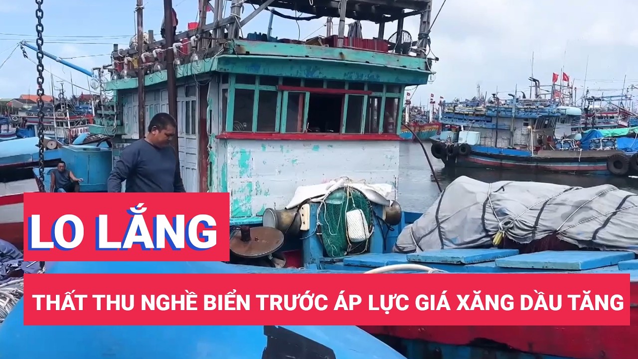Ngư dân lo thất thu nghề biển trước áp lực giá xăng dầu tăng cao