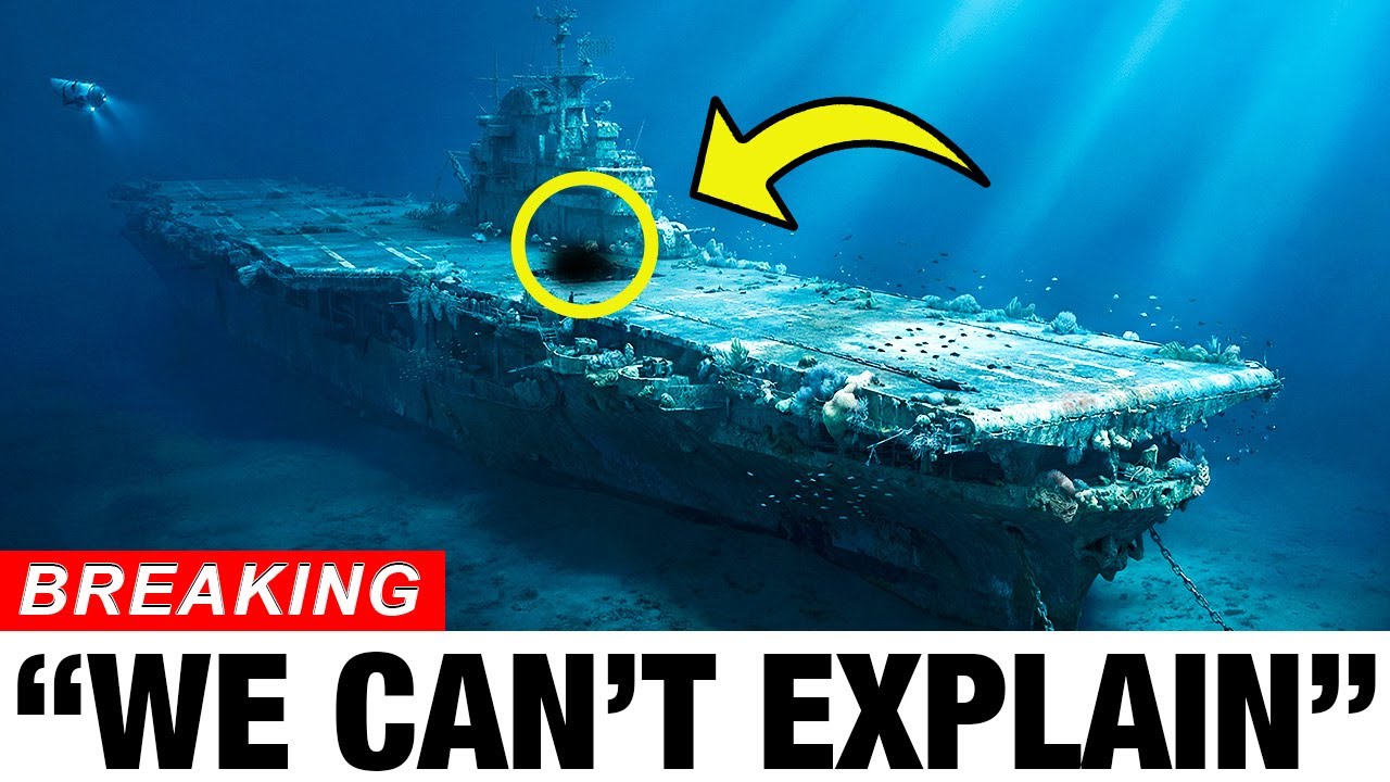 1 MIN AGO: Underwater Drone Reached the USS Hornet CV-8 Wreck — And the Footage Is Beyond Terrifying
