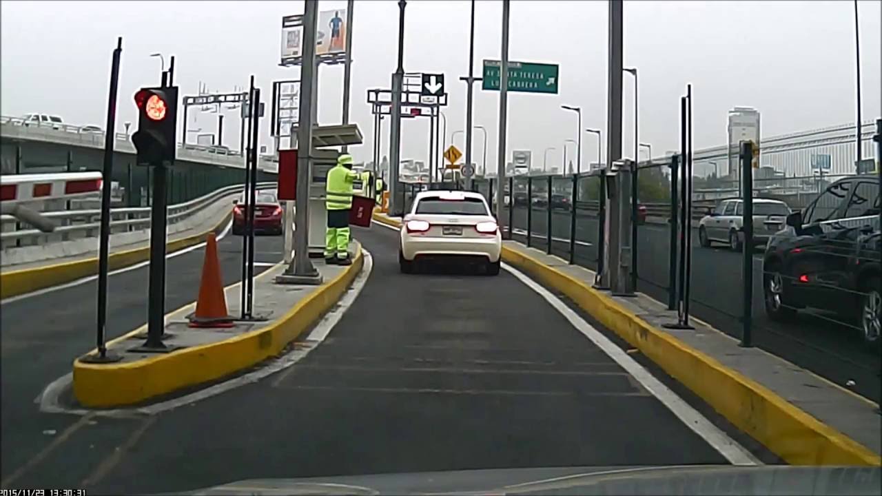Autopista Urbana Sur - Caseta Tlalpan - Dashcam