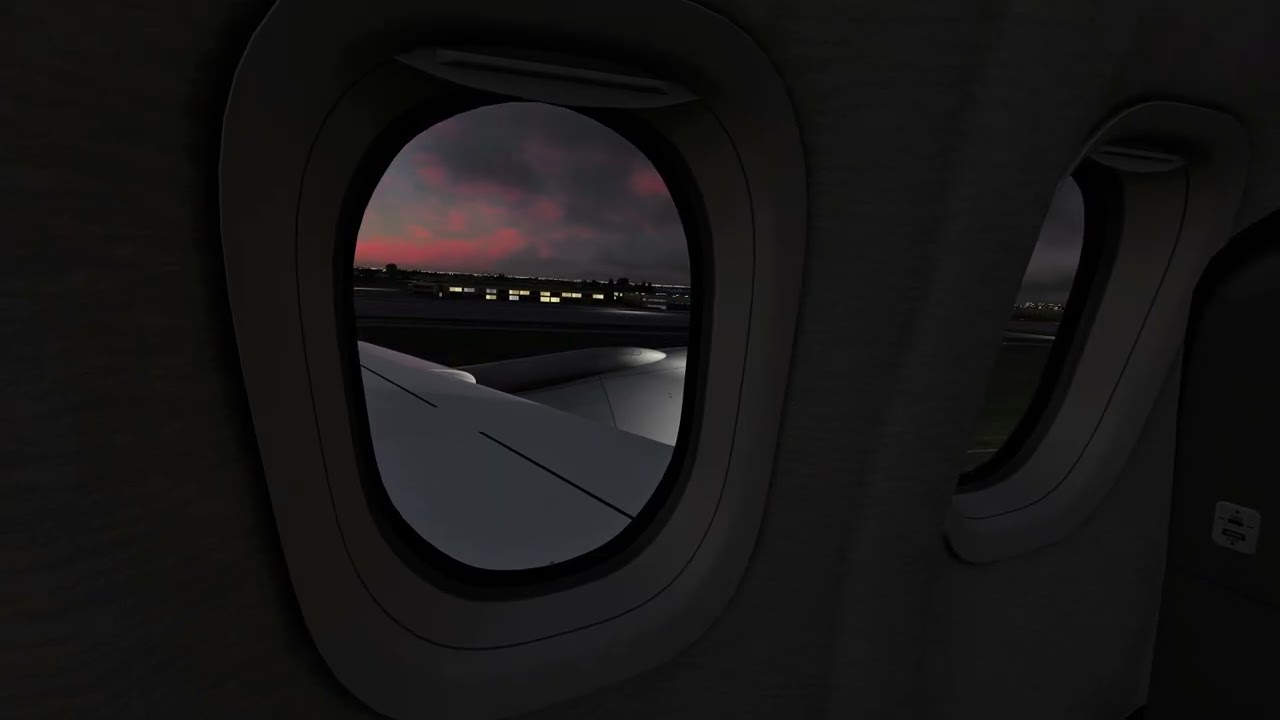 MSFS2020 B777-300ER Landing EHAM (1.27G) Passenger