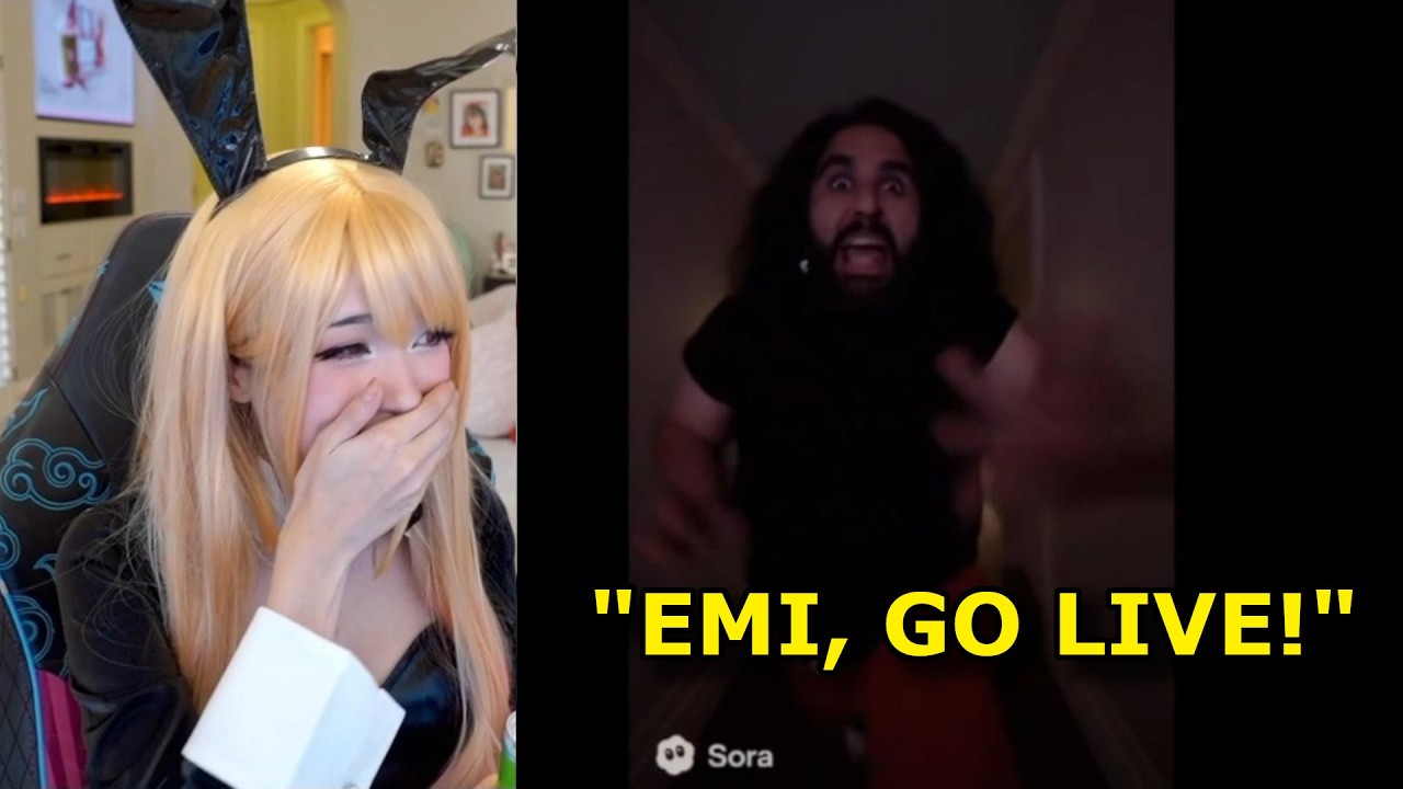 Esfand chased Emiru&hellip; in her nightmare 😭🎬