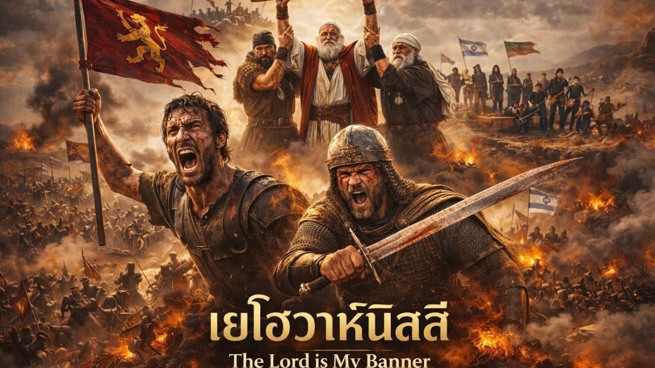 เพลงคริสเตียน​ | 🚩เยโฮวาห์นิสสี​ |The Lord is My Banner | อพยพ​ | Exodus 17:8-16 