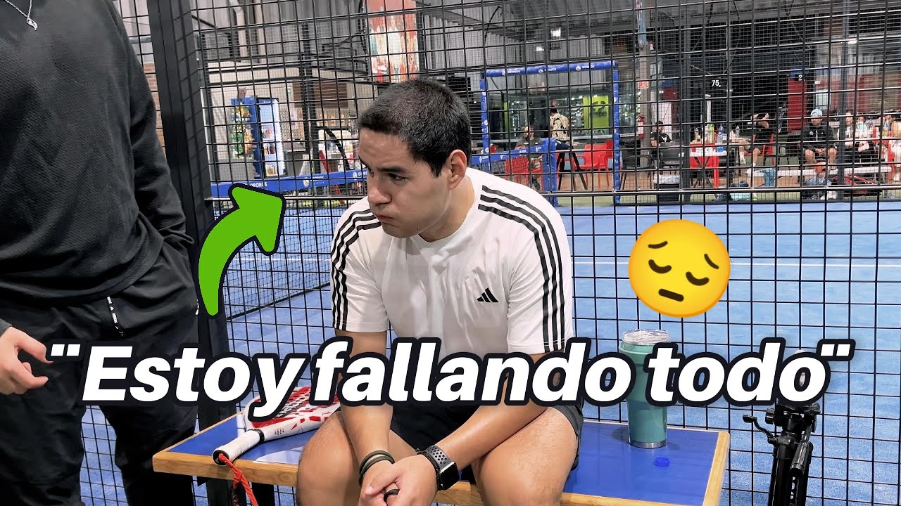 Jugando mi PRIMER TORNEO de pádel (no esperaba esto)