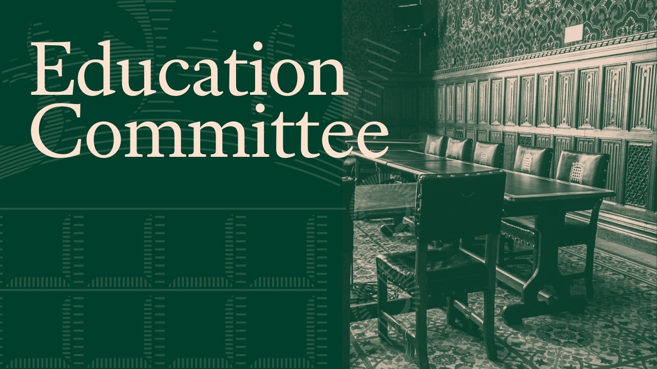 Education Committee hears evidence on the decline in the number of children reading for pleasure
