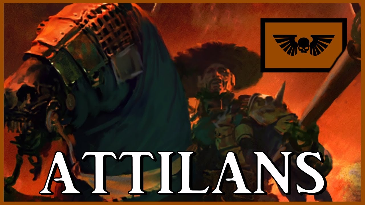 ATTILAN ROUGH RIDERS - Nomadic Horsemen | Warhammer 40k Lore