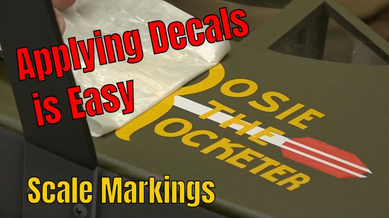 Applying decals to 