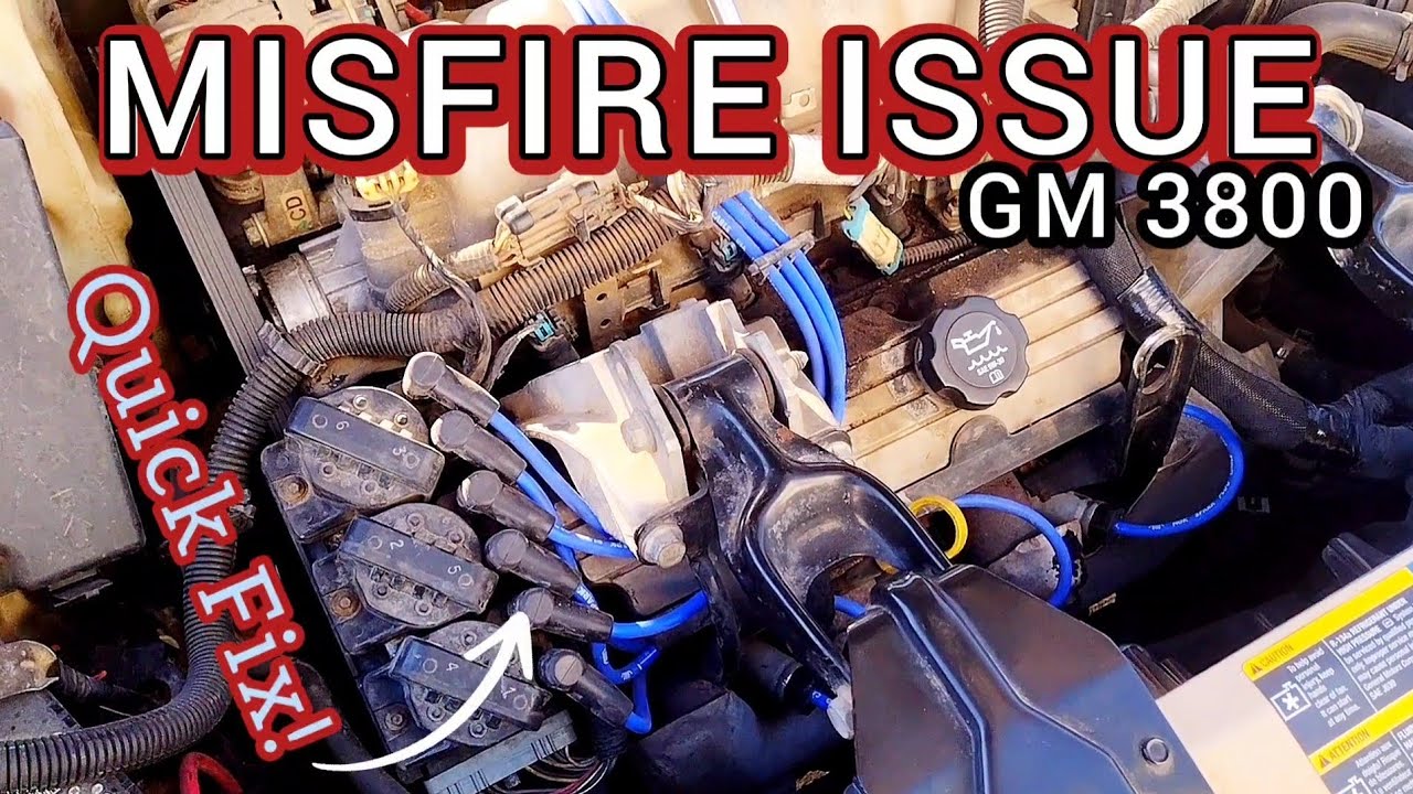 How To Replace Spark Plugs & Wires - BUICK 3.8 P0300 - Intermittent Misfire SOLVED! Quick Fix!