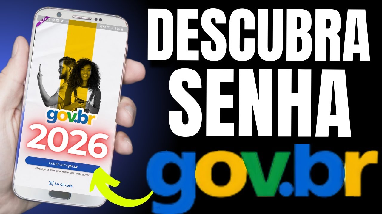 COMO VER E RECUPERAR A SENHA DO GOV.BR SALVA NO CELULAR em menos de 30 segundos em 2026