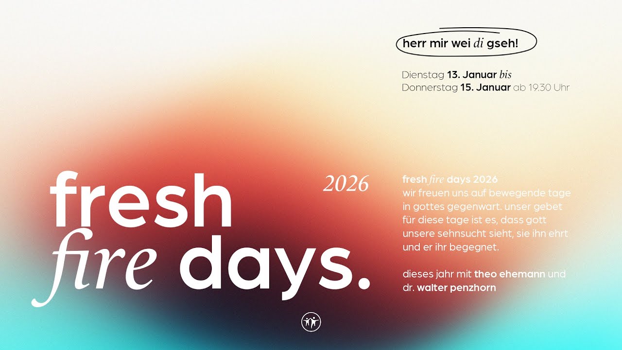 Fresh Fire Days | 13. Januar 26 | 19.30 Uhr | Pfimi Burgdorf