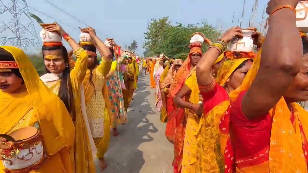 Shri Rudra maha yagya gram sickraur 9 दिवसीय श्री रुद्र महायज्ञ (पहला दिन) 