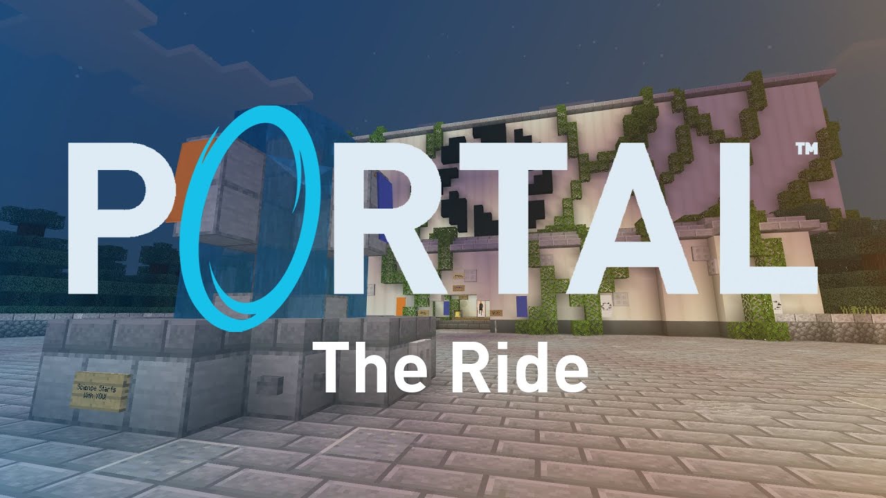 Portal: The Ride - Minecraft Ride Full POV