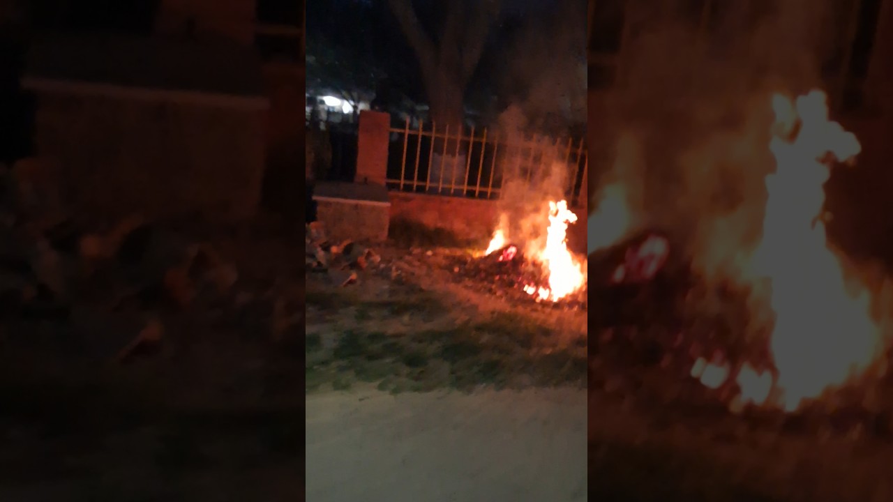 Illegal waste burning. #illegal #burning