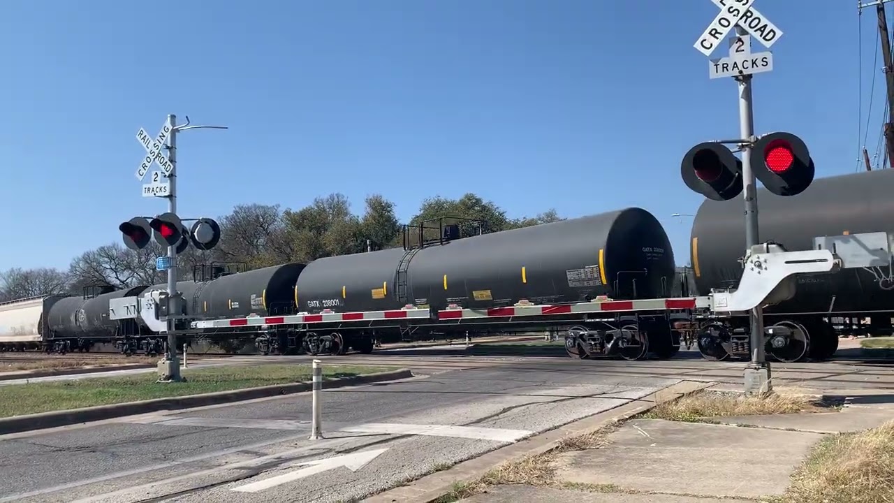 Northbound Union Pacific mix freight train at dittmar road in South Austin Texas on 2/28/26