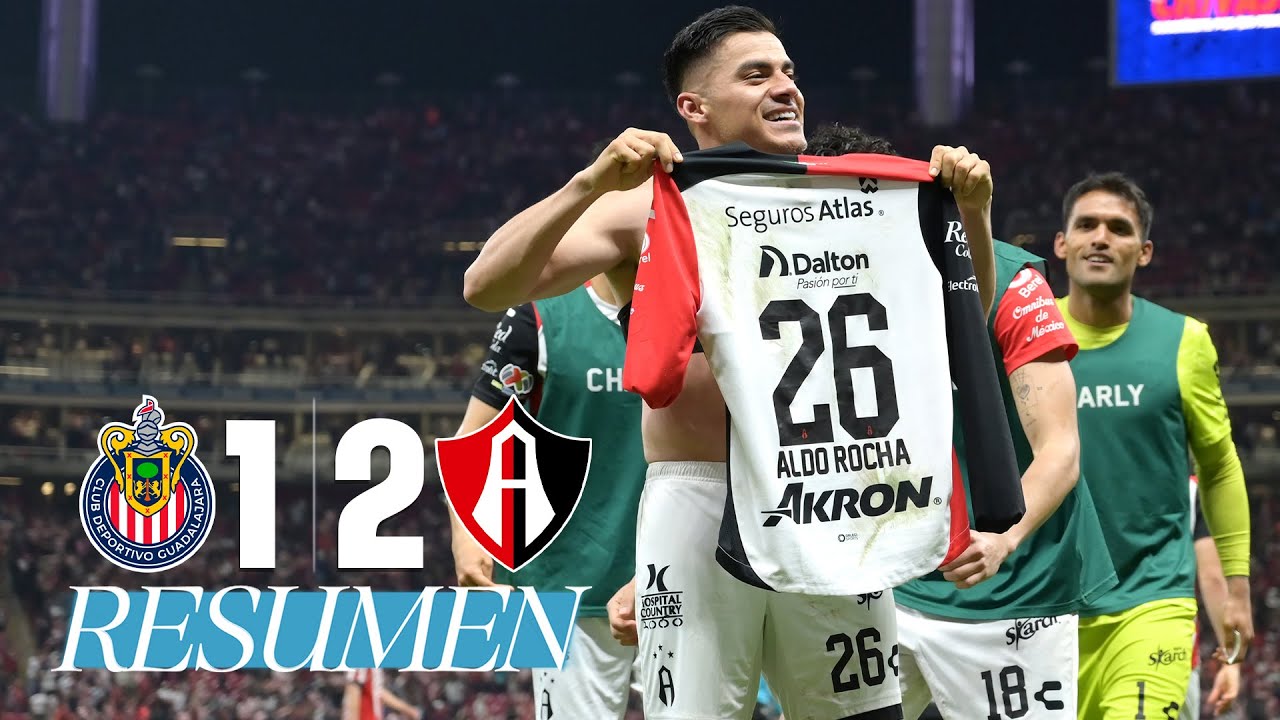CHIVAS 1-2 ATLAS PLAY IN | Dramática remontada rojinegra