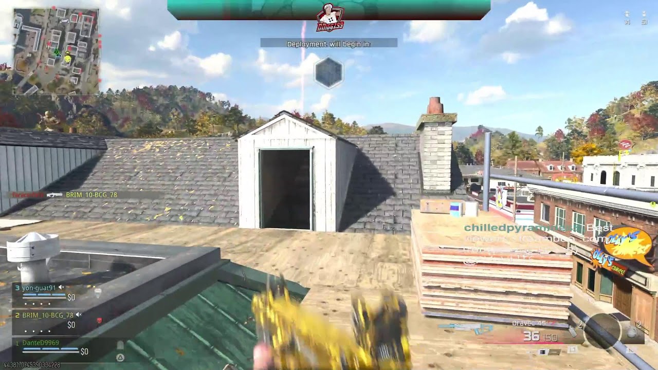 WARZONE slidin with CHUCKY!!!!