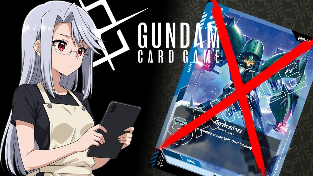 Gundam CG Ban List, there's a secret many missed.