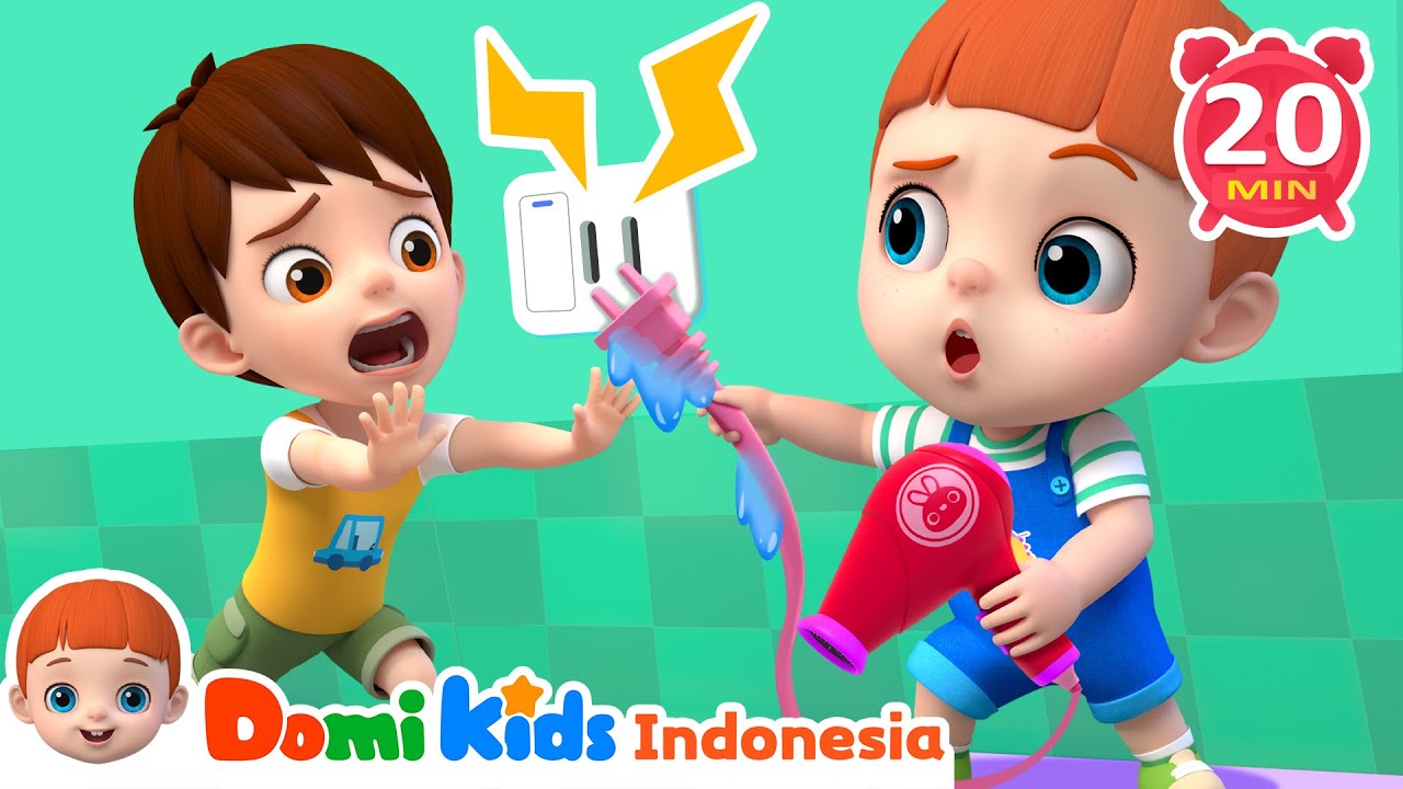 Waktunya Mandi | Domi Kids Kumpulan Lagu Pesta Anak-anak | Cerita & Lagu Anak-anak