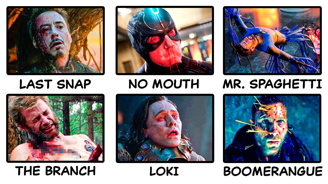 The Most Painful Deaths in SuperHero Movies