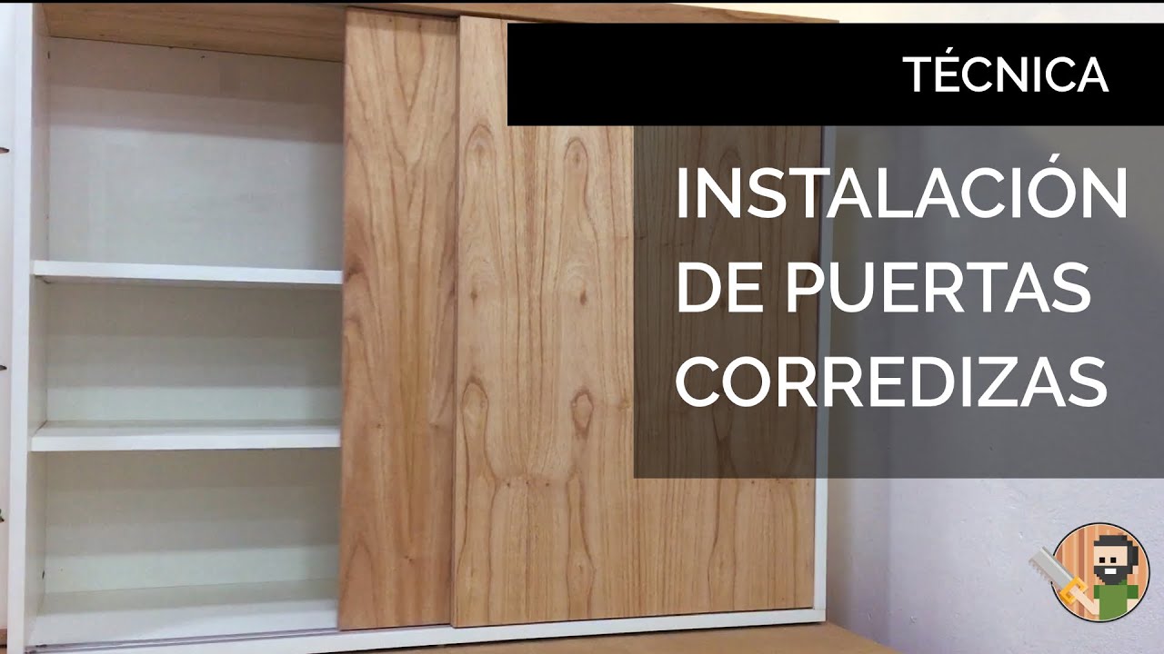 INSTALACION DE PUERTAS CORREDIZAS En Madera //  Sistema Ducasse AL 1535