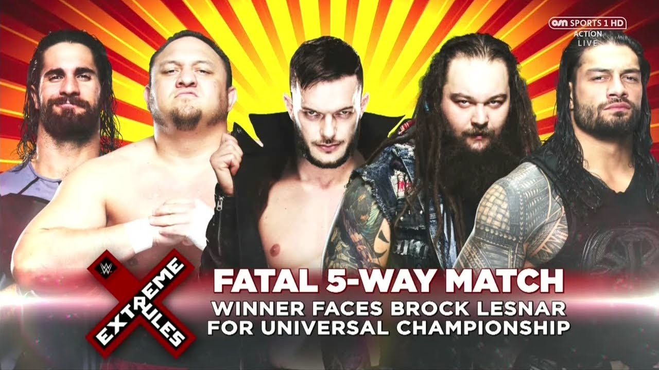 WWE Extreme Rules Promo 2017 - Fatal 5-Way