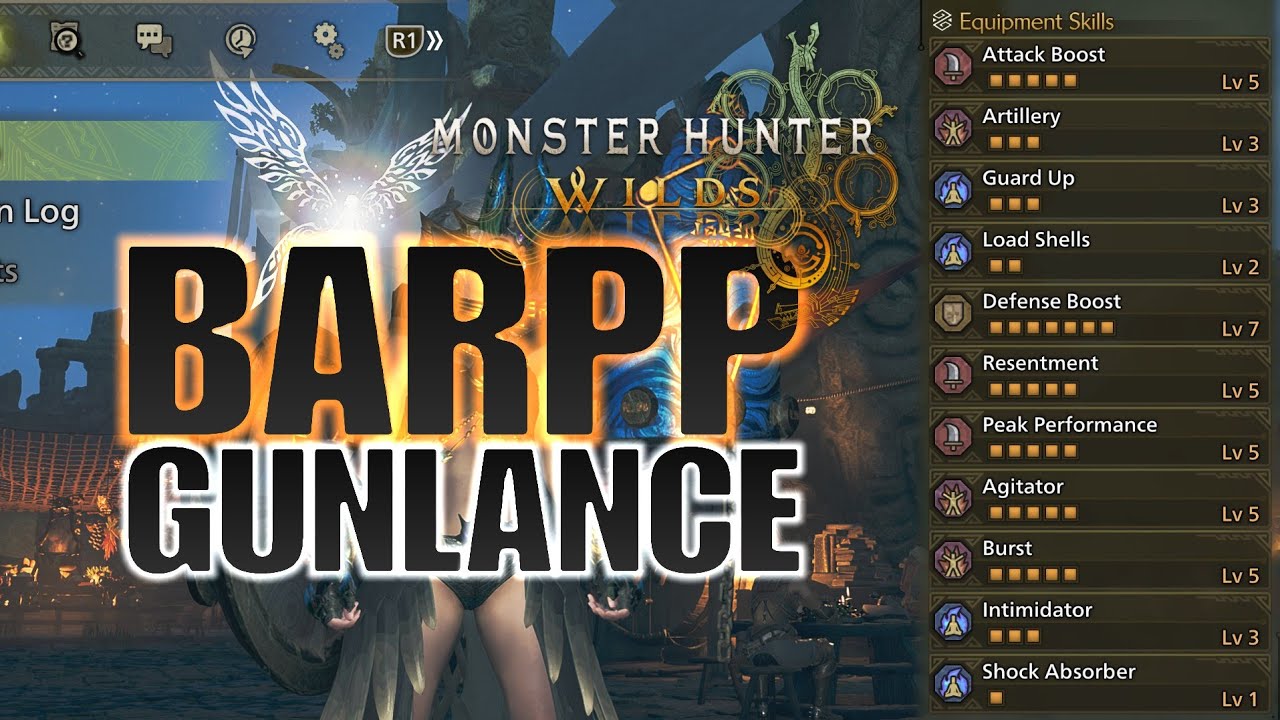 Сборка копья-пушки BARPP для Monster Hunter Wilds