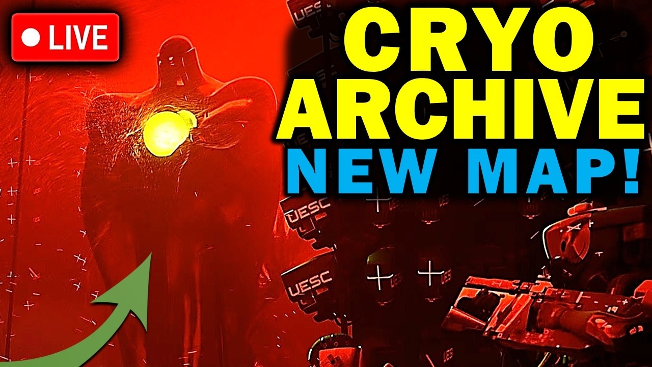 🔴Marathon: NEW CRYO ARCHIVE RAID MAP! - WORLD'S FIRST RACE!