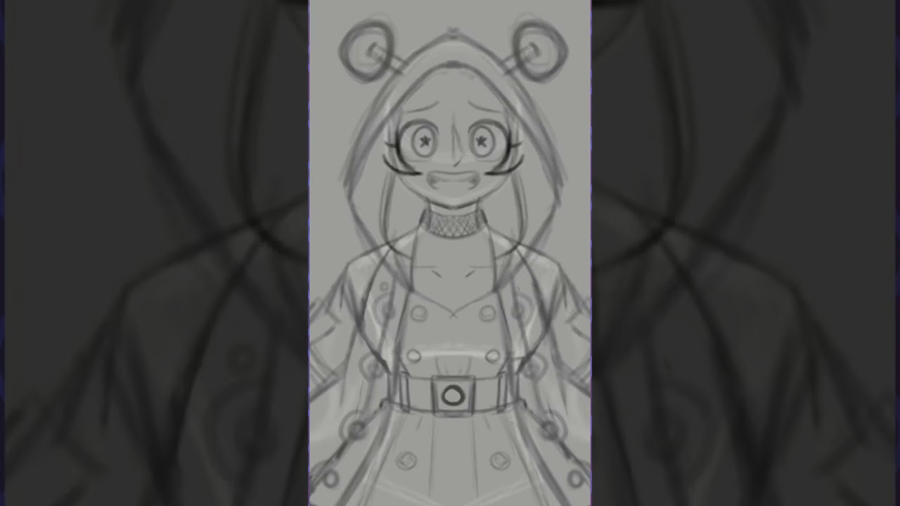 Swiping AI Content: Alien Girl 