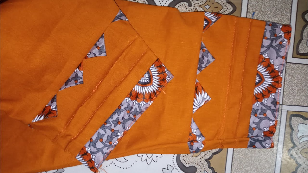 Beautiful sleeves design tutorial | হাতা/পাজামার মুহরি #girlsactivists #viralvideo #trebding #viral